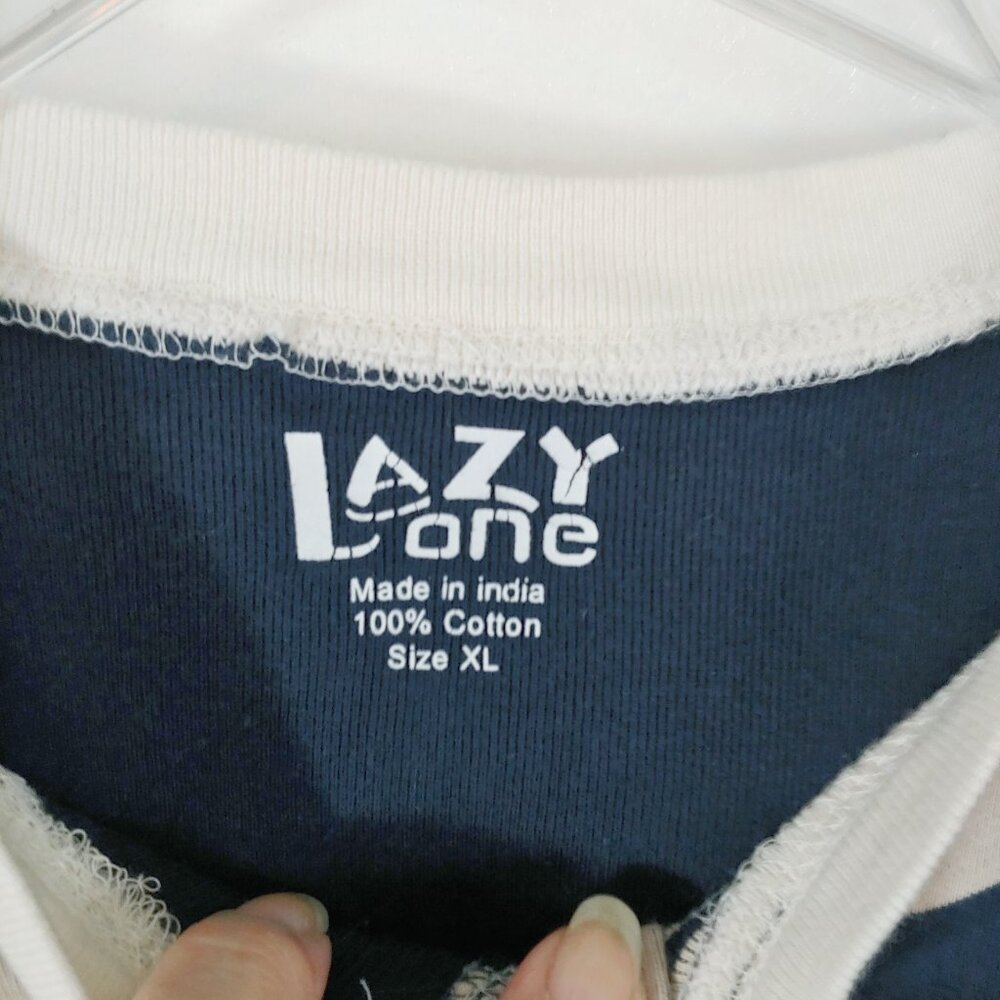 Lazy One Xl Don't Moose With Me Blue & White 1 Pc… - image 4